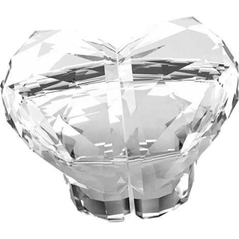 Bouton-poussoir de chasse d'eau en forme de cœur, outil de chasse d'eau pour la maison-Clear (1/5)
