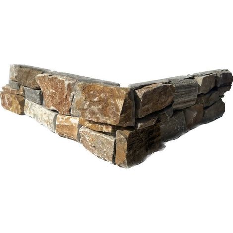 Angle Plaquette de parement Pearl Stone Fix Roussillon - Taille XL - Ti'ma Stone (1/5)