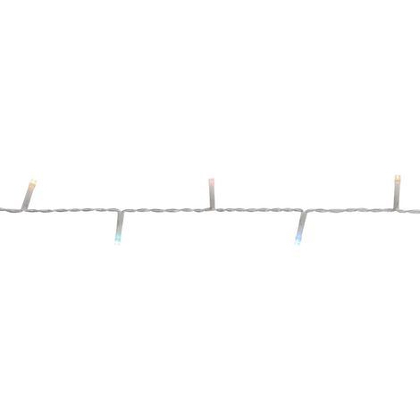 Guirlande lumineuse d'extérieur 5 m 67 LED fil transparent 13 fonctions avec minuteur sur secteur - Atmosphera créateur d'intérieur (1/5)
