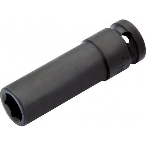 SAM OUTILLAGE - Douilles impact 1/2" longues 6 pans en mm (1/2)