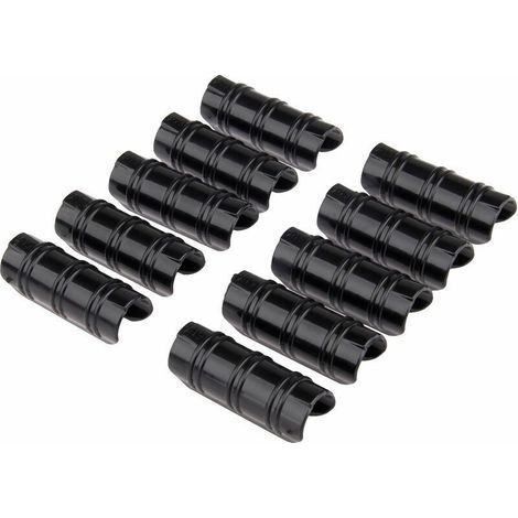20 greenhouse clips, hose clamps for fixing tubes for tarpaulins, films and plants in garden greenhouses, 25 mm - RAPANDA (1/4)