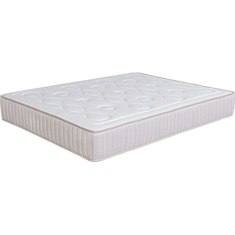 Colchón 90x190 cm Nuvio Muelles Ensacados con Zonas de Firmeza 2.0, Dúo Reversible, Viscoelástica Carbono Hybrid y Gel Dualterm, 27 cm de Altura