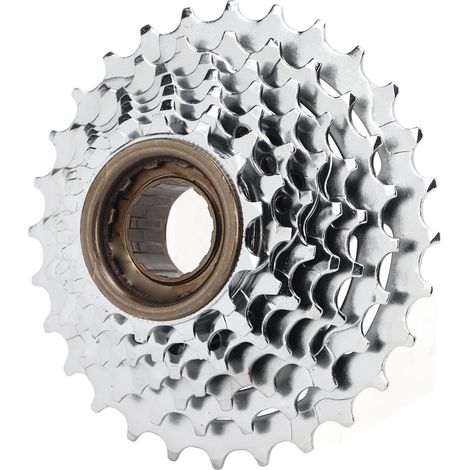 Volant d'inertie pour vélo de montagne 7 vitesses, moyeu arrière et roue libre de rechange 13‑28T (1/5)