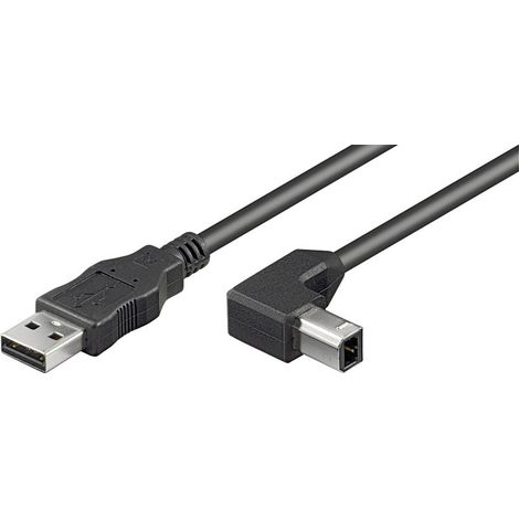 MANHATTAN Cavo USB V. 2.0  A/B Angolato mt . 1,00