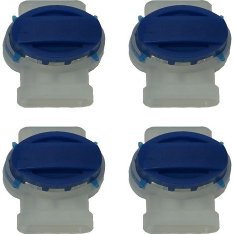 Jeu de connecteurs de câble, connexion de câble en 4 parties pour la tondeuse robot Grizzly Tools MR 1000 Blackline