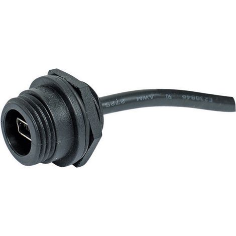 Mini-USB B-Einbaukupplung 2.0 - IP68 Buchse, Einbau PX0443 Crimpstecker PX0443 Bulgin Inhalt: 1 St.