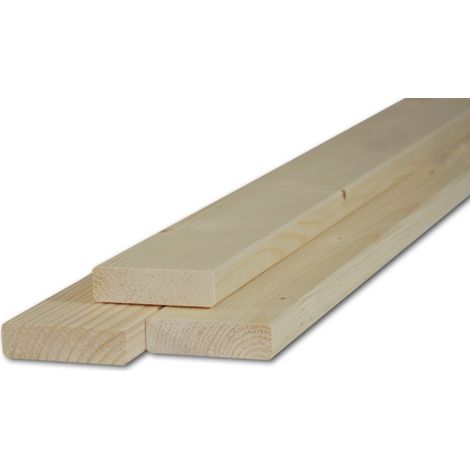 Pircher Listelli Abete Piallati 20x70x1000 Mm - Legno Naturale per Fai-da-te
