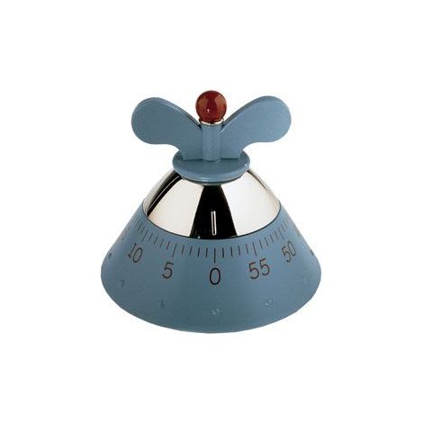 Alessi Kitchen Timer Contaminuti – Timer da Cucina Meccanico Pratico e Preciso (1/2)