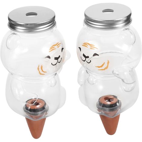 Automatisches Bewässerungsgerät für Zimmerpflanzen, praktischer Blumengießkessel, 2 Stück (1/5)