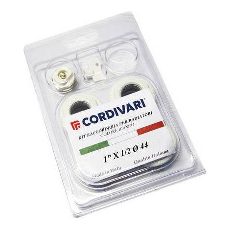 KIT BLISTER RACCORDERIA 1/2 PER RADIATORI Misura: D.44 1"X1/2"