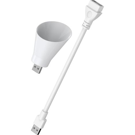 Lampe de bureau LED flexible à col cygne USB avec lumières (1/5)