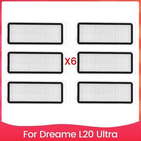 Kits d'accessoires de rechange pour filtres d'aspirateur robot Dreame L20 Ultra