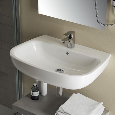 IDEAL STANDARD Esedra lavabo 1foro 55x44 bianco codice prod: T279901