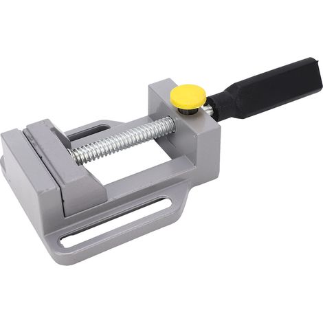 Mini-Maschinen-Bohrmaschinen-Schraubstock aus Aluminiumlegierung, Tischspannvorrichtung, Flachschraubstock, Werkzeug für die Bearbeitung (1/5)