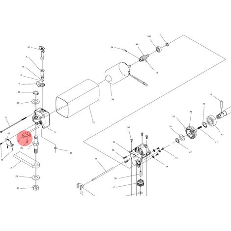 BFT – Carte électronique pour motorisation de portail PHOBOS N/NL BT – Gestion des fins de course – Remplace référence I105801 – Notice technique incluse