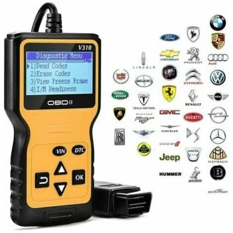 Auto Outils de Scanner de Diagnostic Auto Lecteur Voiture Lecteur Lire et Effacer Les Codes Erreur Moteur Détecter (1/3)
