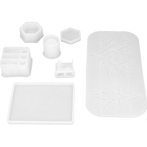 Moule en silicone époxy cristal à faire soi-même, boîte de rangement décorative girafe, moule époxy miroir fait main (1/5)