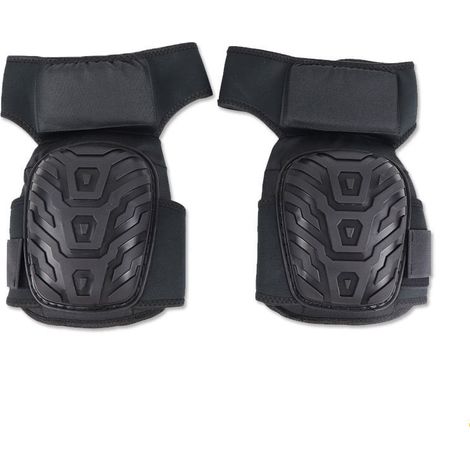 Genouillère,Genouillères professionnelles pour le travail, coussin en gel robuste et genouillères rembourrées en mousse avec sangles antidérapantes et clips faciles à fixer (1/4)