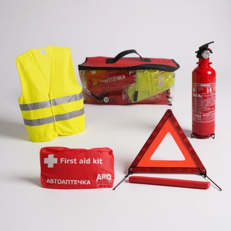 Kit d'urgence complet pour voiture – sécurité et premiers secours