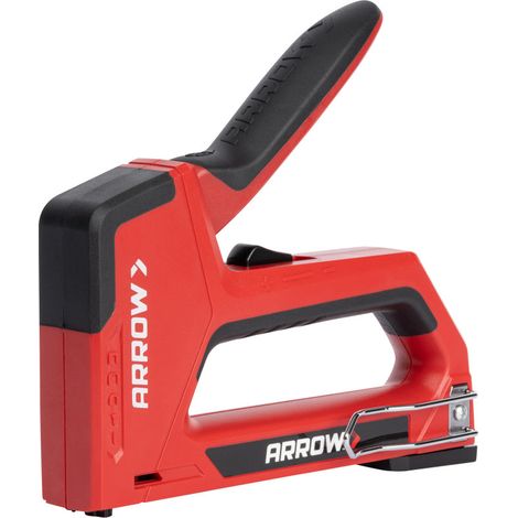 Arrow Handtacker T501 5-in-1 kompatibel mit Tacker/Kabelklammern & Nägel