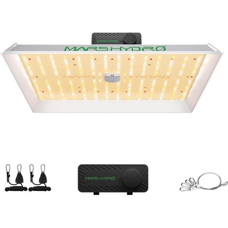 TS 1000W Led Grow Light 3x3ft Daisy Chain Dimmable Full Spectrum LED Growing Lights for Indoor Plants Greenhouse Veg Bloom Light Hydroponic Growing Lamps Actual Power 150 Watt