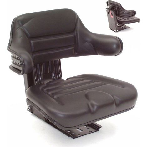 Traktorsitz OE102 Schleppersitz gefedert 56001 Feder Sitz Treckersitz Arm Lehne (1/5)