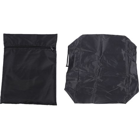 Couvercle de brûleur latéral, grille à vent anti-poussière avec ourlet élastique pour barbecue en plein air (1/5)
