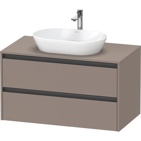 DURAVIT K24896043430000 Console WTU suspendue Ketho.2 550x
