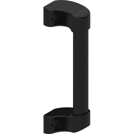 Poignée de tirage STYL DS2501 longueur 210 mm noir RAL 9005 - LA CROISEE DS (1/2)