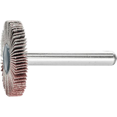 PFERD TOOLS Korund Fächerschleifer F Ø 30x5 mm Schaft-Ø 6 mm A180 für Feinschliff und Finish 10 Stk (1/5)
