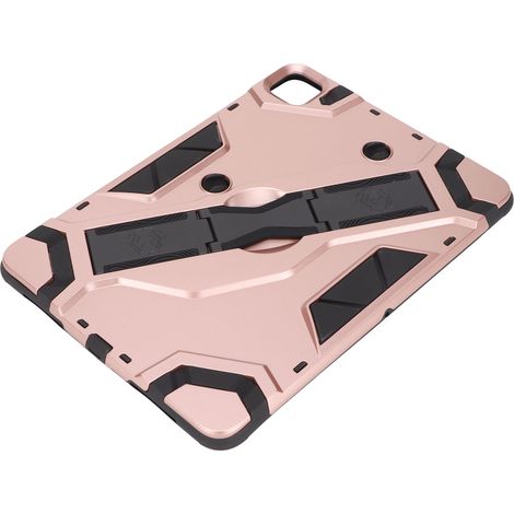 Étui pour tablette iOS en TPU antichoc, design précis, multifonction, couleur Or rose.