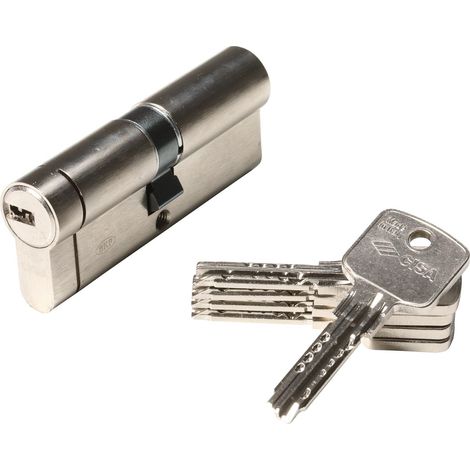 Cylindre de serrure 10 L.40 + 40mm 5 clés (1/5)