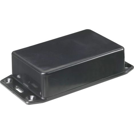 Hammond Electronics  1591GFLBK Euro-Gehäuse 121 x 94 x 34  ABS  Schwarz 1 St.