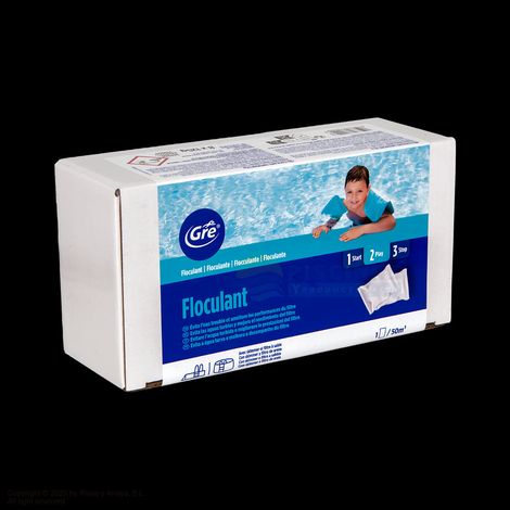 Floculant cartouches GRE 1 kg.