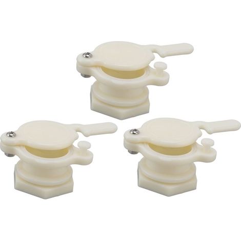 Lot de 3 extracteurs de miel intégrés en plastique, accessoires pour l'apiculture (1/5)