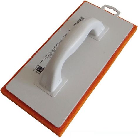 MONDELIN - Frottoir monobloc spongieux orange fin