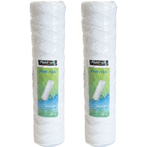Lot de 2 cartouches coton 5 microns 10" Fluidheat (1/3)