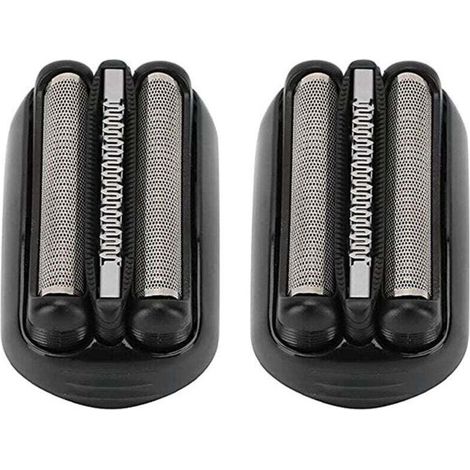 2 Têtes De Rechange Compatibles Rasoir Électrique Série 3 Modèles 301S 310S 320S 330S 340S 360S (1/4)