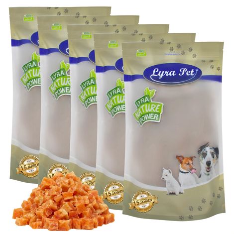 5 kg Lyra Pet® Hühnerfleischwürfel mit Fisch (1/5)