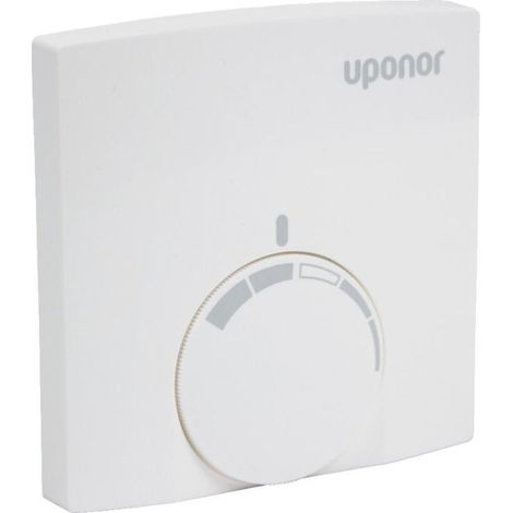 Sonde d&39ambiance Uponor Base 1058422 blanc , 230 V, avec échelle