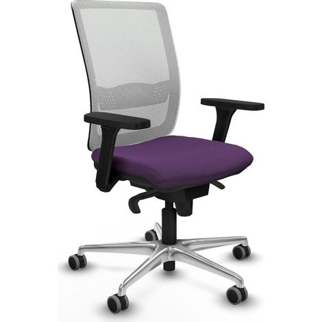 Sedia ufficio piqueras y crespo Haches bianco schiuma ergonomica (1/2)