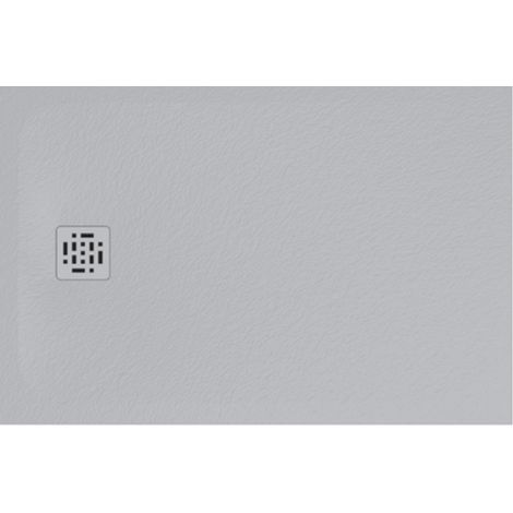 Piatto doccia grigio 80x140 cm Globo serie Docciapietra DP14080502  Grigio - Mineralsolid