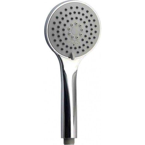 Ducha de mano cromada Eternity con ahorro de agua y tres opciones de chorro (1/4)