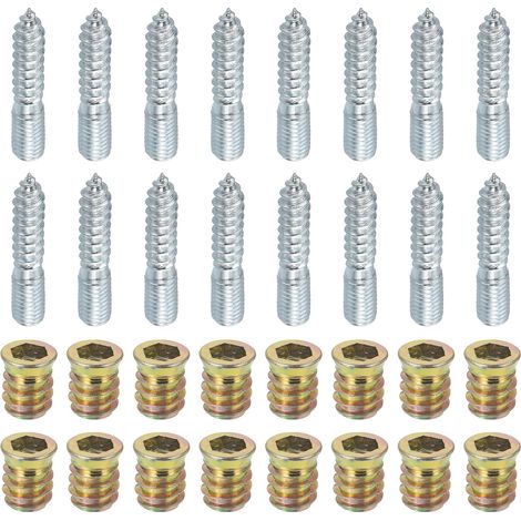 16pcs M10x50mm Cintre Boulons pour Joint Meubles Pieds (1/5)