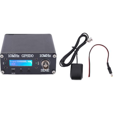 GPSDO – Oscillatore GPS disciplinato, 10 MHz, clock OCXO per decodificatore audio, strumento, frequenzimetro. (1/5)