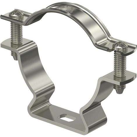 OBO Bettermann Abstandschelle mit Langloch 44-53mm Edelstahl, rostfrei A2 1.4301, 20 Stück, 1362994