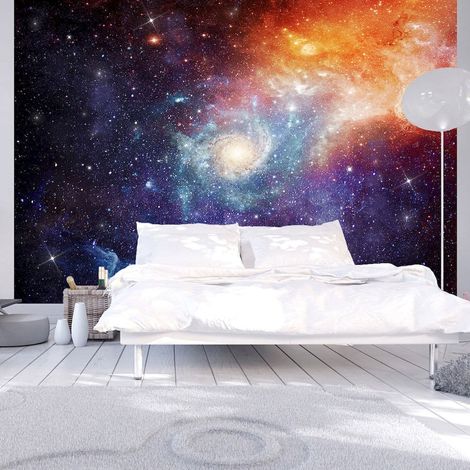 Papier peint adhésif Galaxie - 392 x 280 cm (1/4)