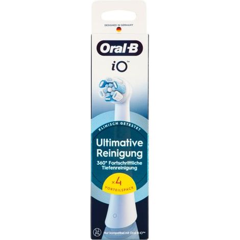Oral-B iO Ultimative Reinigung 4er Aufsteckbürsten