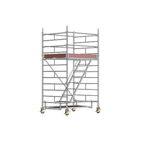 Layher Trabattello universale con scala piattaforma 1 80 x