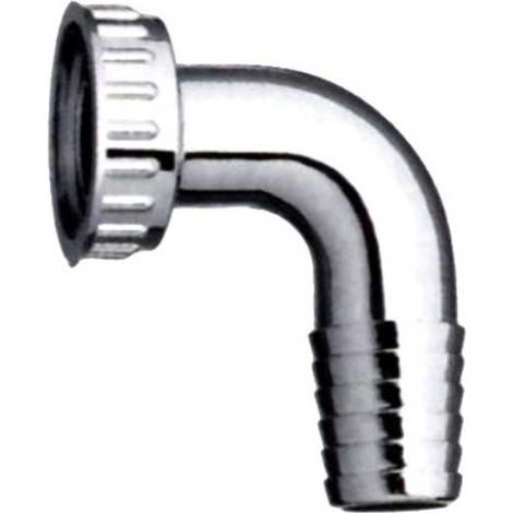 Raccord de tube d'évacuation courbé F 1" mm 16 Cr Siroflex